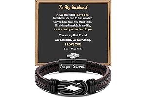 Personalized Infinity Bracelet for Your Man