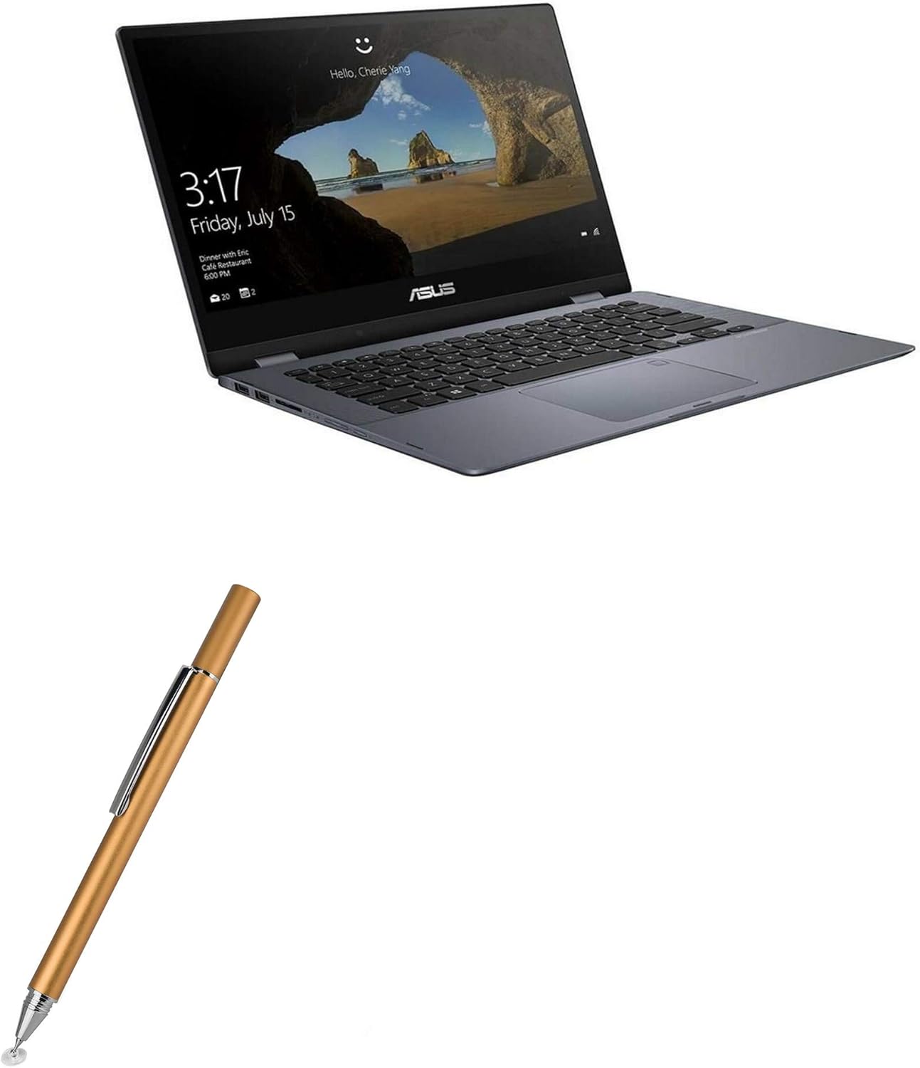 Touch Screen Asus Zenbook Flip 15 Pen BoxWave AccuPoint Stylus Pen