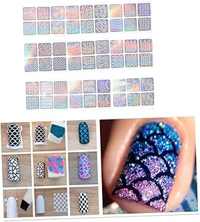 KALLORY 36 Pçs Adesivo De Arte Para Unhas Decorações De Unhas Para Arte De Unhas Adesivo Francês Para Unhas Adesivos Para Decoração De Arte Para Unhas Vinis De Ponta Francesa Estênceis