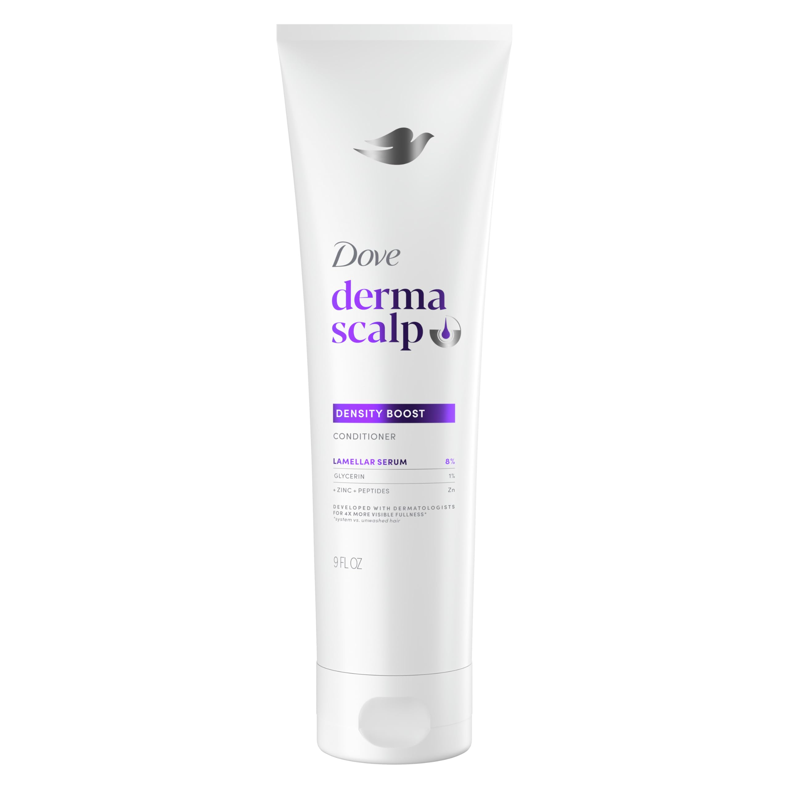 Dove Derma Scalp Density Boost Conditioner For Hair Loss, 1 ct 9 oz 9 Fl Oz (Pack of 1)