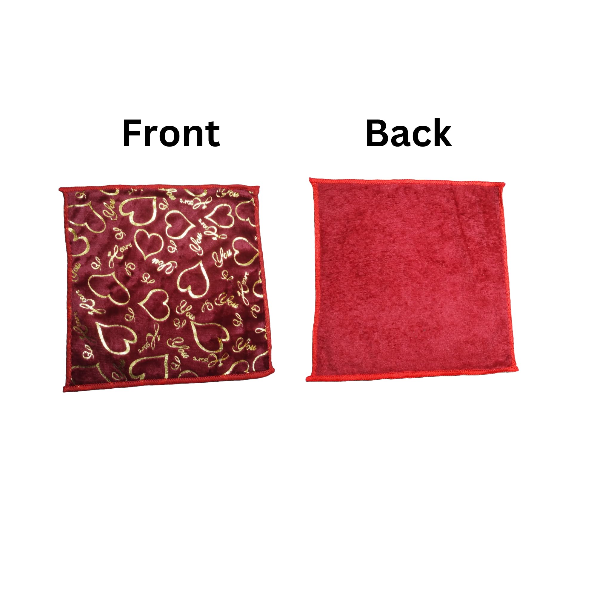 Microfiber Face Towel/Handkerchief/Rumal/Thundu/Panchu for Women, Girls, Kids & Newborns, Extra Soft, Super Absorbent, Small Size (25x25 cm) β Pack of 12 (Multicolor) 4