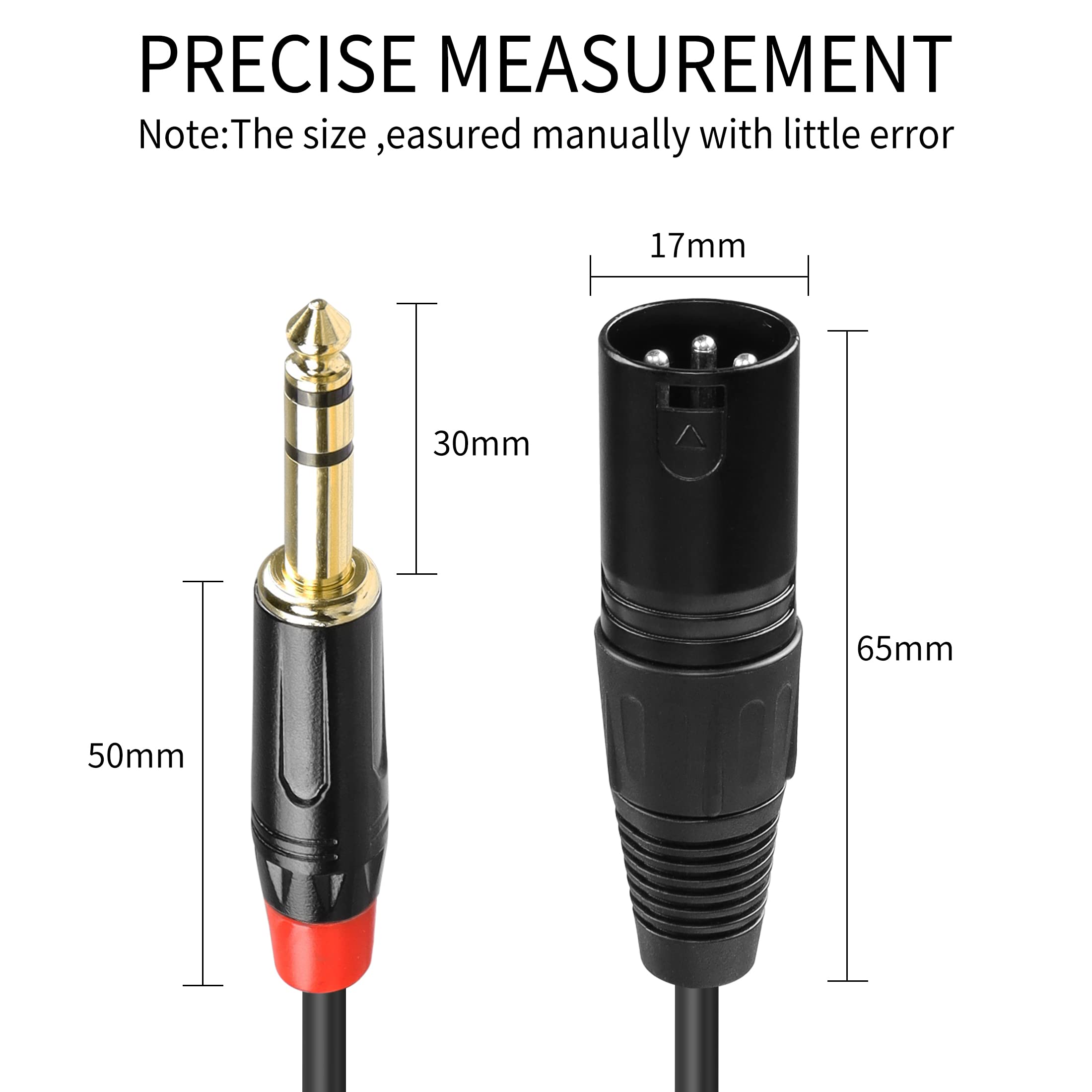 ZAOLLA XLR（オス）-TRSフォンケーブル ペア　3m 純銀 ZAOLLA XLR（オス）-TRSフォンケーブル ペア 3m 純銀 ZAOLLA XLR