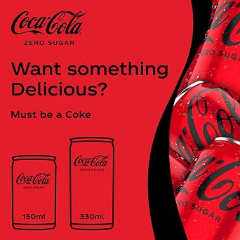 Coca-Cola Zero 15 x 150ml Can