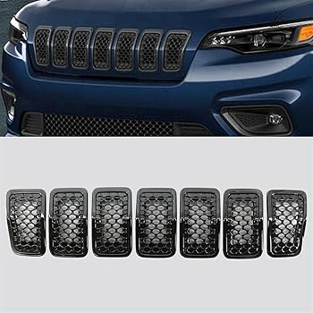Amazon | 車のグリルメッシュ チェロキー 2019 2020 2021 2022