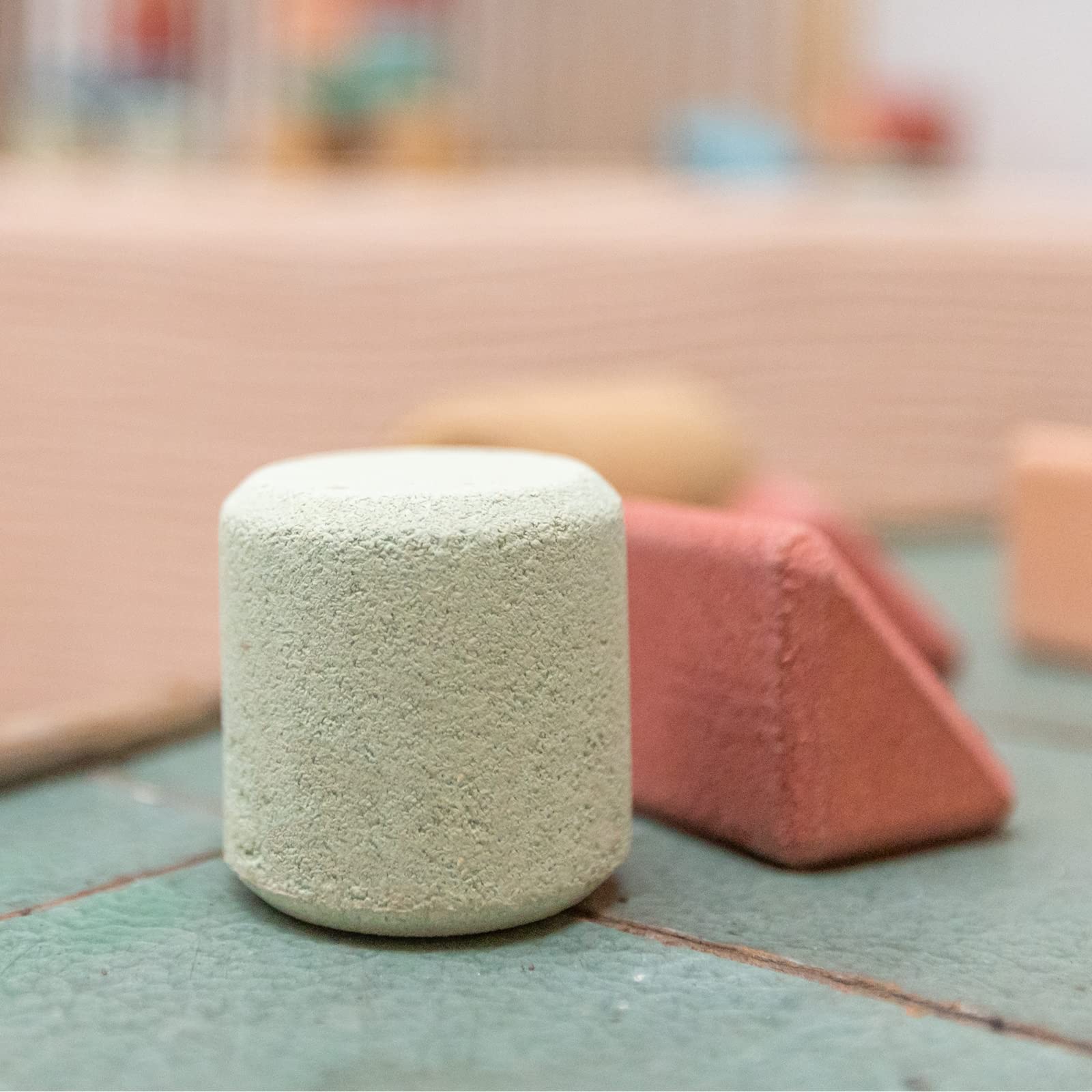 Image secondaire de Korko Lot de 60 Blocs de Construction en liège - Silencieux, coloré, sûr et Plein d'amour pour l'environnement