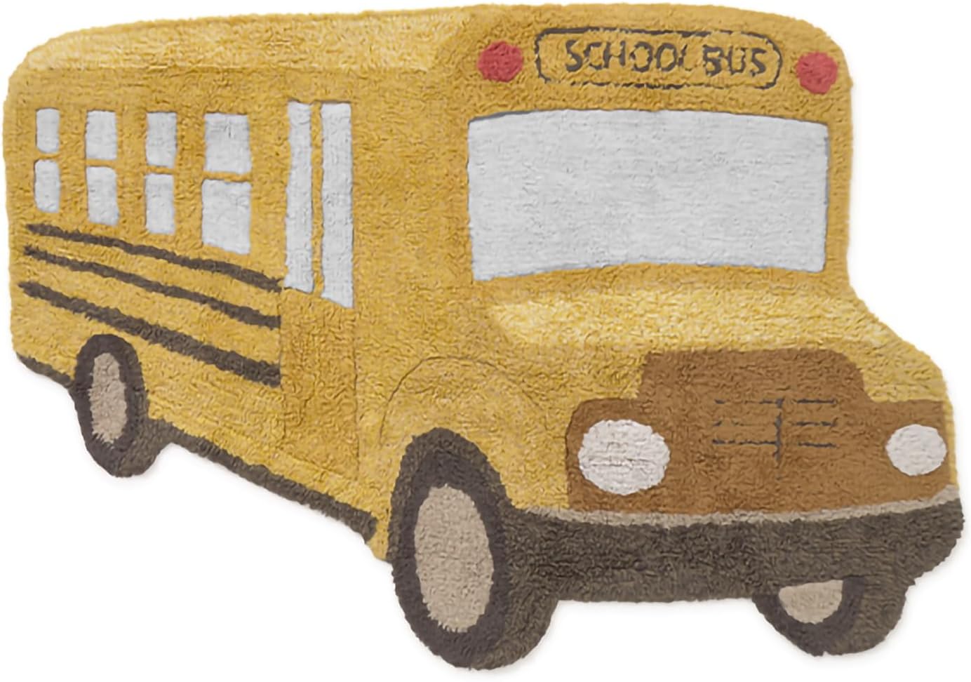 Lorena Canals Washable Rug School Bus