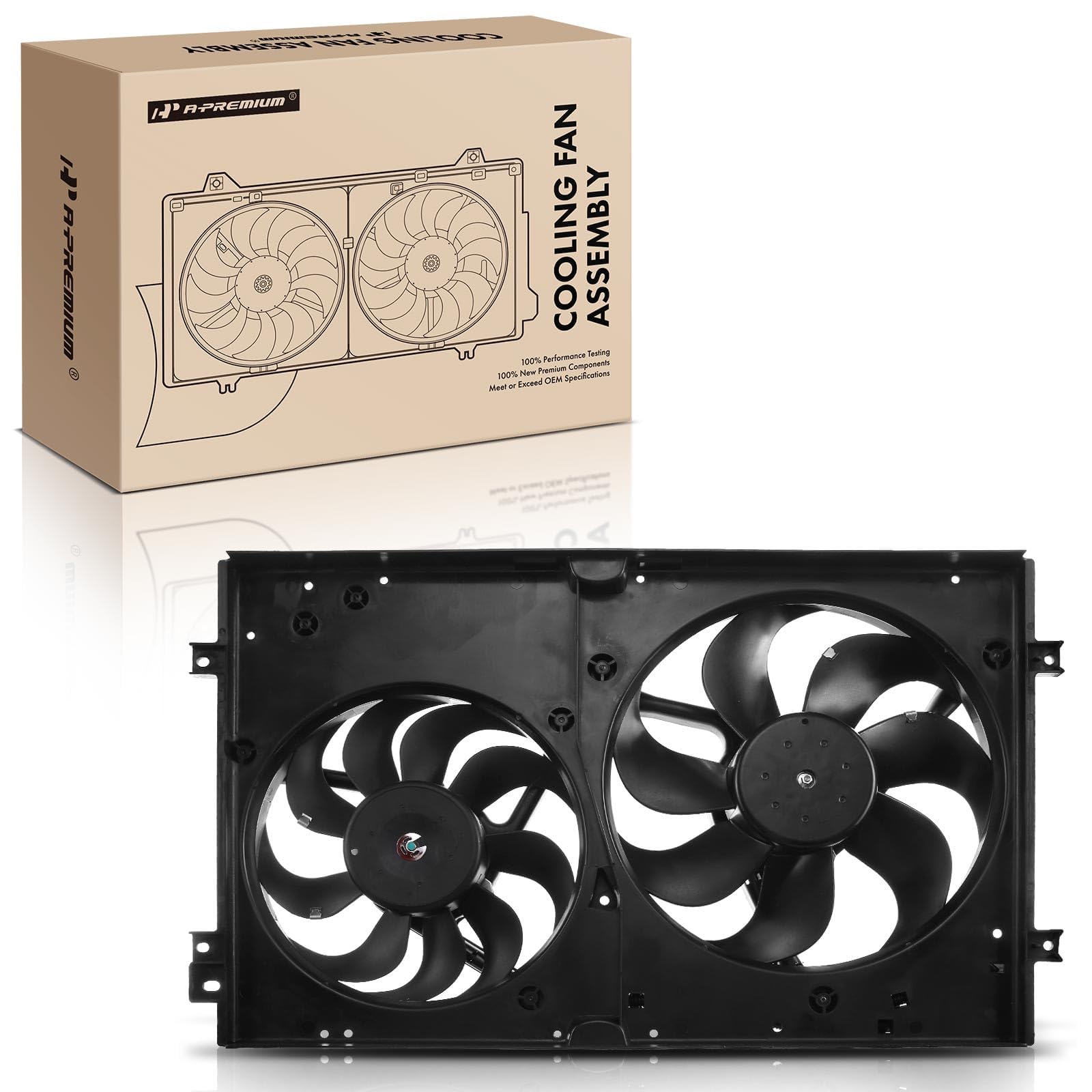 A-Premium Engine Radiator Cooling Fan Assembly