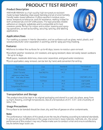 Blue Painters Tape - 20 Rolls Masking Tape 1 inch Wide | Multi-Surface No Residue Blue Tape for Walls, Painting, Packing & Automotive 0.94 Inch x 1100 Yards