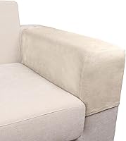 Vista 100 de Funda para Sofá de Terciopelo Elástico Funda de Cojín de Sofá 1 Pieza - Funda Elástica Lavable para Asiento o Respaldo, Fundas de Asiento para Sofás