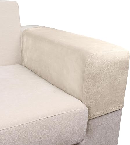 Miniatura 117 de Funda para sofá, funda de cojín de terciopelo elástico de 2 piezas, funda elástica lavable para asiento o respaldo, fundas de asiento de sofá para