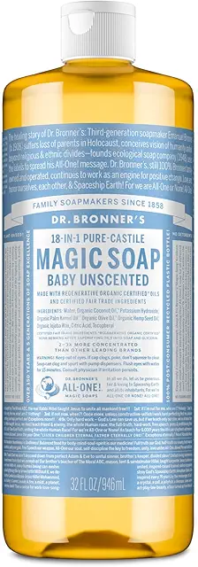 Dr. Bronner Bio Pure Castile Liquid Soap | 940 ml | Organic & Fair Trade