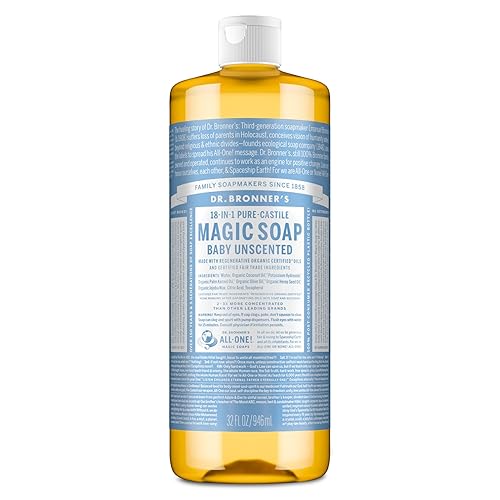 Vista 12 de Pura Castilla y jabón Dr. Bronner Liquido - Lavanda, 1 galón