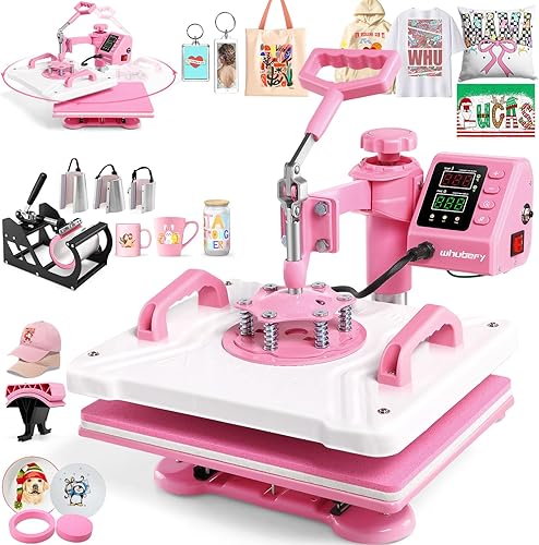 Miniatura 12 de Máquina de prensa de calor para camisetas, calentamiento rápido de doble tubo, impresora de sublimación industrial digital de alta presión