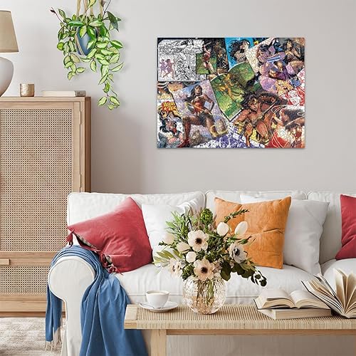 Miniatura 3 de Ravensburger DC Wonder Woman - Rompecabezas de 1500 piezas para adultos, 12000437, herramientas hechas a mano, fabricado en Alemania, cada pieza