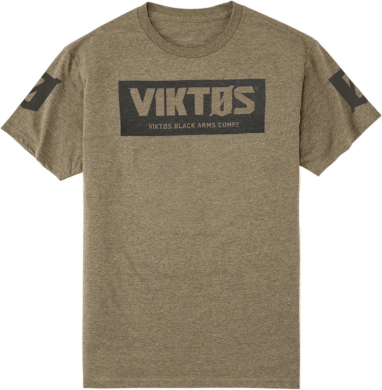 VIKTOS Men's Breathable Lightweight Soft Cotton/Polyester Casual Outdoor Short Sleeve Shooter Tee Shirt
