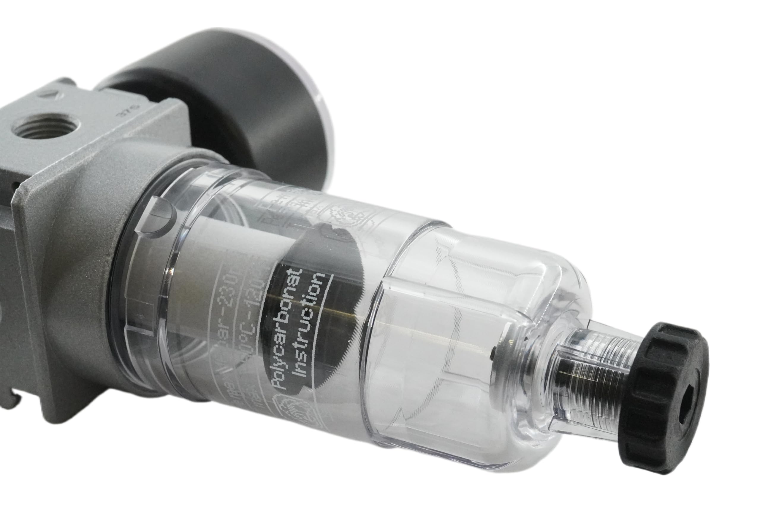 Regolatore filtro, serie 0, 1000 l/min, riduttore di pressione G 1/8" e G 1/4"