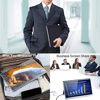 Amazon.co.jp: ポータブルモニター ZSCMALLS 15インチ フルHD