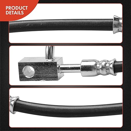 Miniatura 5 de A-Premium Manguera hidráulica de freno del acompañante compatible con modelos seleccionados Nissan e Infiniti - Armada 2008-2015 2017, Titan