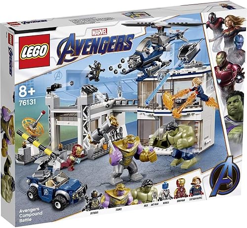 LEGO Marvel Avengers Headquarters 76131 — priekinis vaizdas