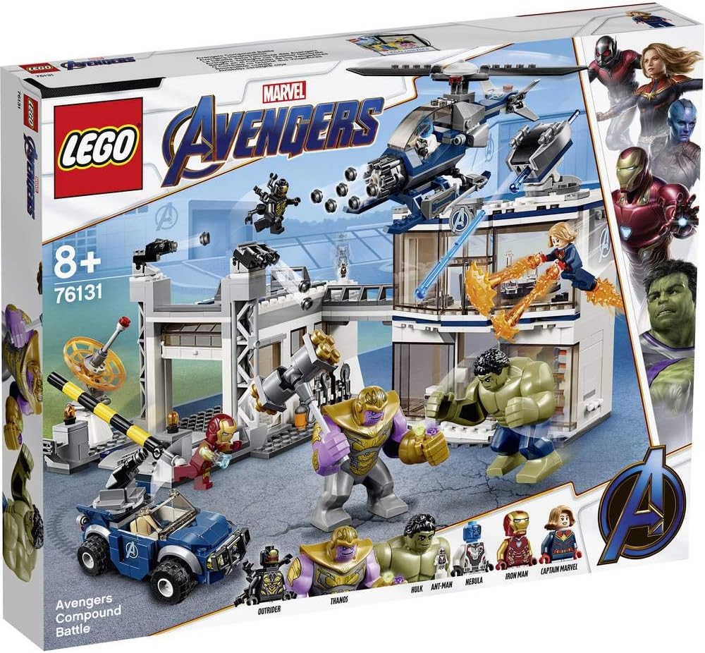 Lego Super Heroes Avengers Compound Battle 76131 Blocks Toy Boy Car