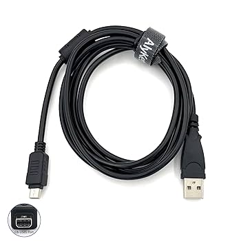 Amazon.co.jp: AlyKets USBカメラケーブル 交換用 CB-USB5/USB6