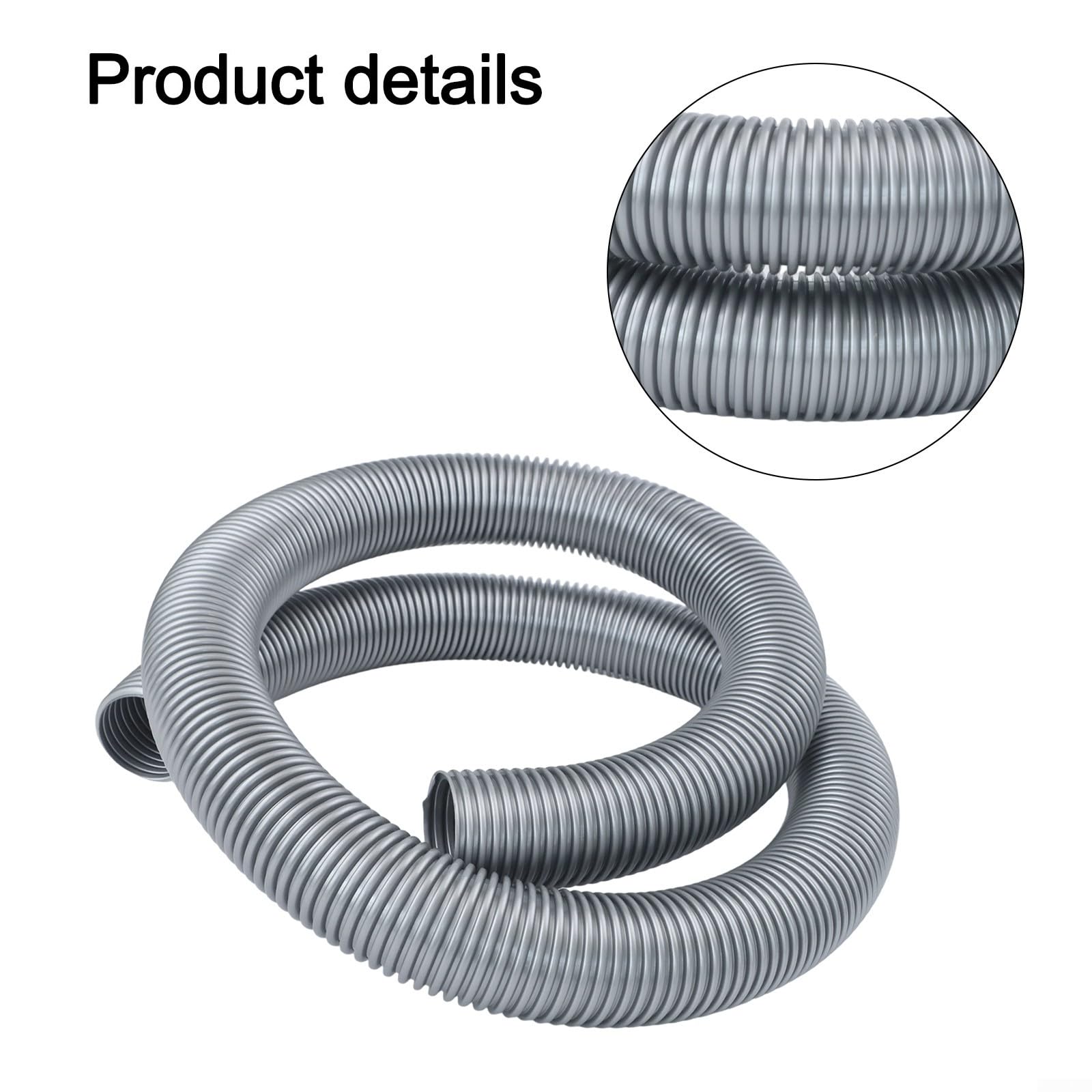 Manguera roscada limpiadora de 50 mm de diámetro interior, 3/4 metros, tubo flexible de vacío, aspiradoras resistentes, tubos roscados para máquina de absorción de agua, tubos para zonas de