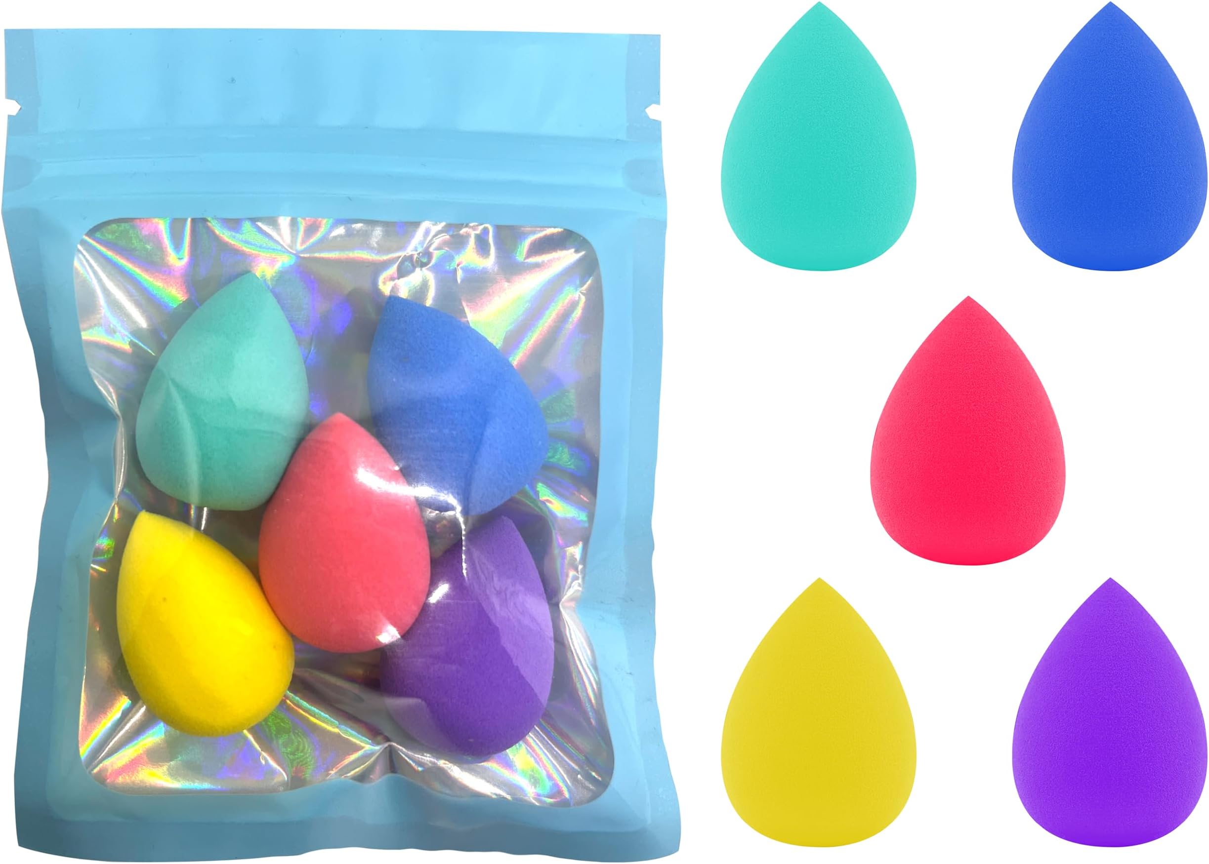 5PCS Mini Beauty Blender Mini Makeup Sponges Soft and