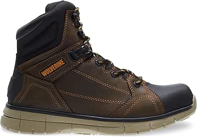 WOLVERINE Men's Exert DuraShocks® Lace To Toe 6 Opanka Boot (8.5 M in
