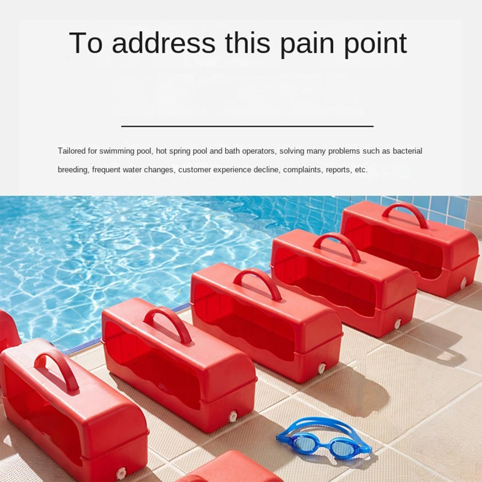 Bacinella emesi vassoio cestino antiscivolo con ampia apertura per bordo | Secchio Portasputi Da Piscina Per Giardino, Acquatico, Palestra, Spazi Pubblici, Comunità e Hotel