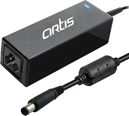 Artis A0402 45Watt Laptop Charger/Adapter Without Power Cord Compatible with Dell Laptops (19.5V/2.31A,45Watt) (Pin Size:4.5 x 3.0 mm) (BIS Certified)