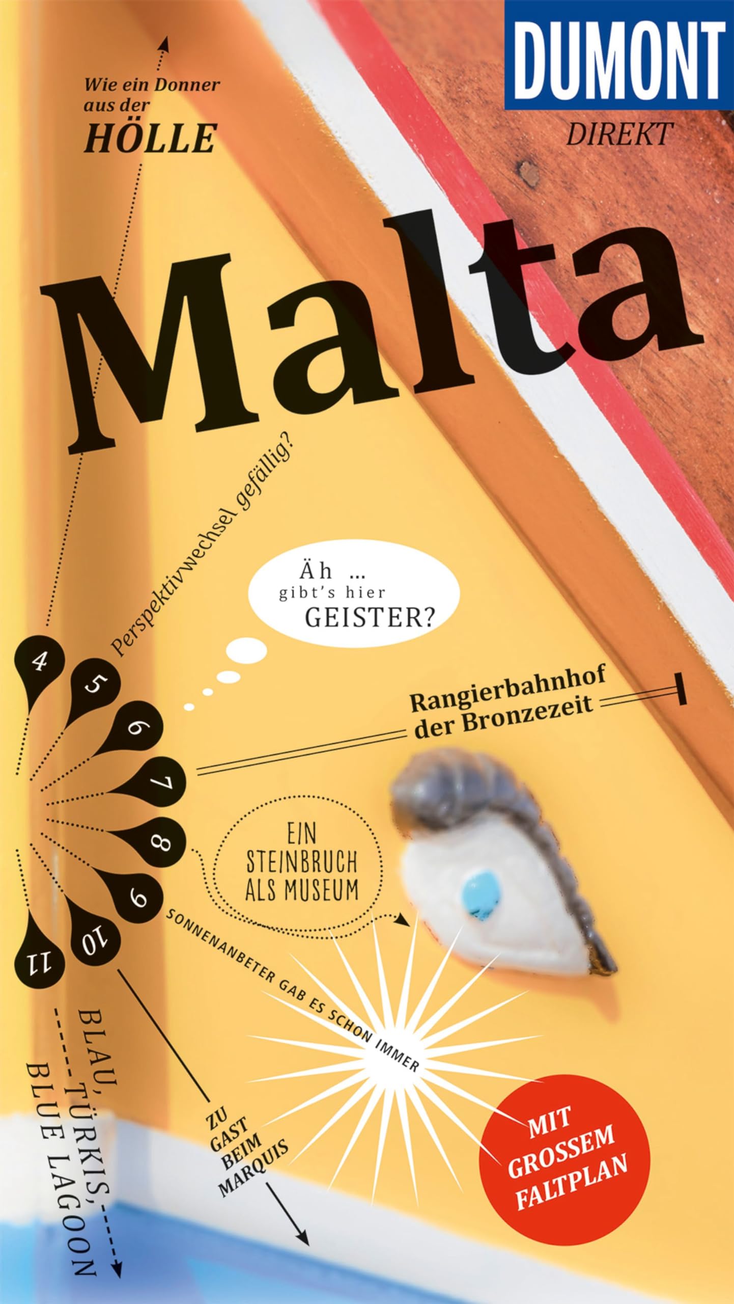 DUMONT direkt Reiseführer Malta: Mit großem Faltplan