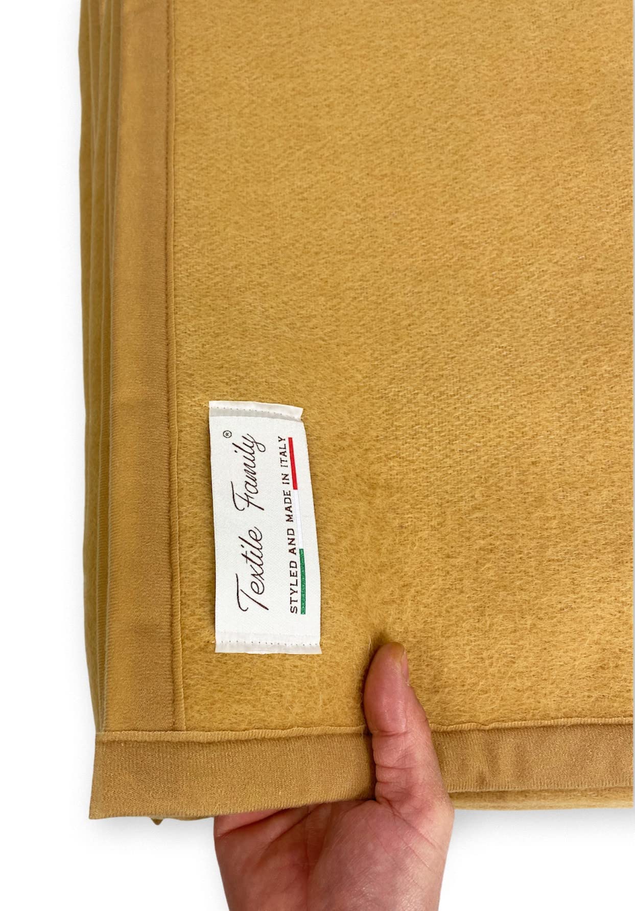 Tex family Manta ignífuga Spring antillama Peso Medio 1,0 Antifuego Clase 1 Homologada Made in Italy avellana - 1 plaza