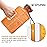 SLUXKE 1Gallon Water Bottle with Straw BPA Free, 128oz Motivational Drinking Bottles with Time Marker, Huge Reusable Leak Proof Gym Water Jug with Flip Top Lid for Camping Yoga Sports ORANGE