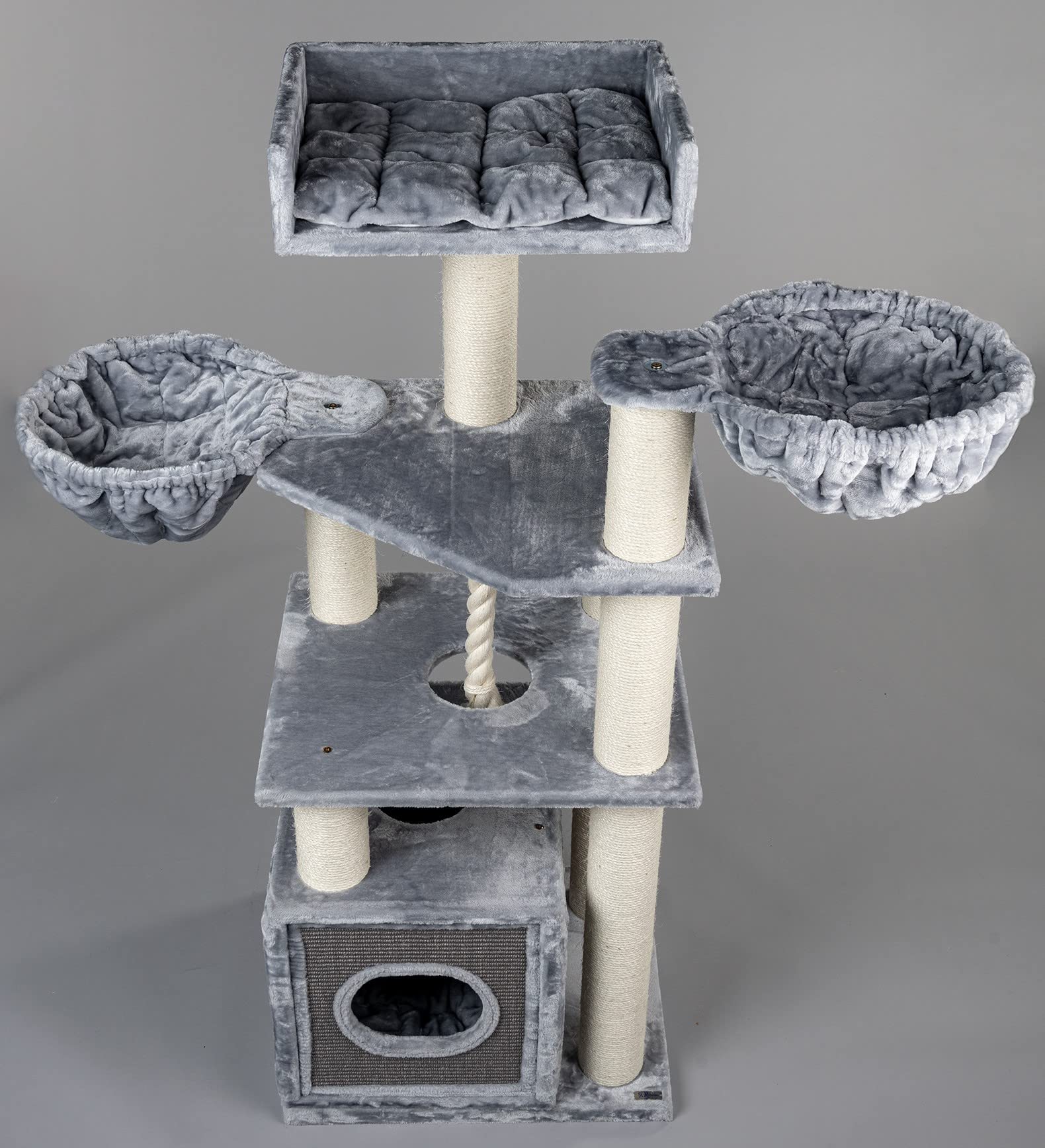 Buy Cat tree for large cats Cat Relax PLUS Light Grey XXL extra big