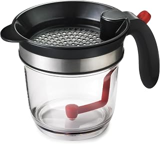 Cuisipro 4 Cup Grease Strainer with Bottom Release