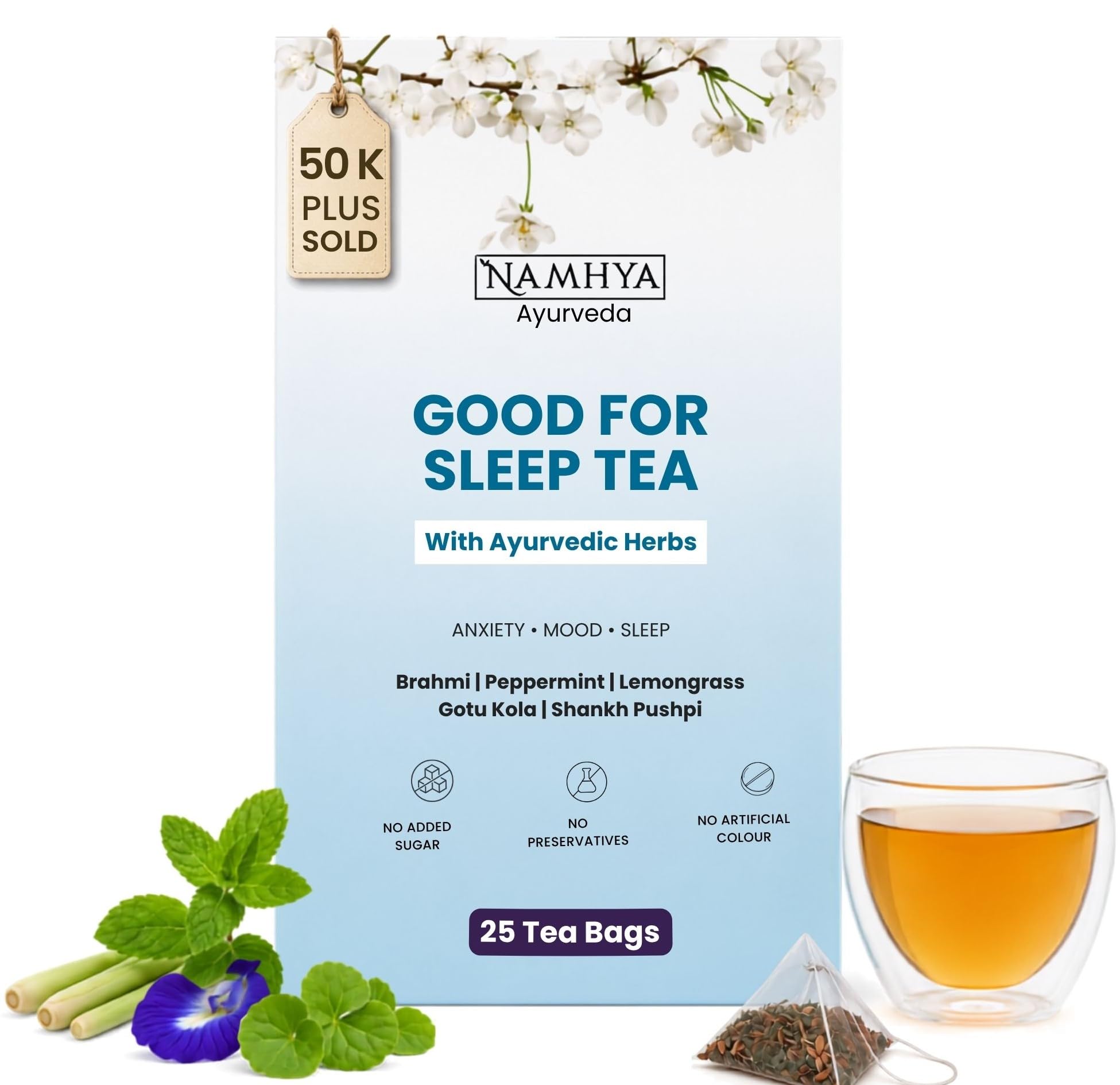 Namhya Diabetes Care Tea | Blood Sugar Balance Support | 100gmx2 Loose Tea — Amazon image 25