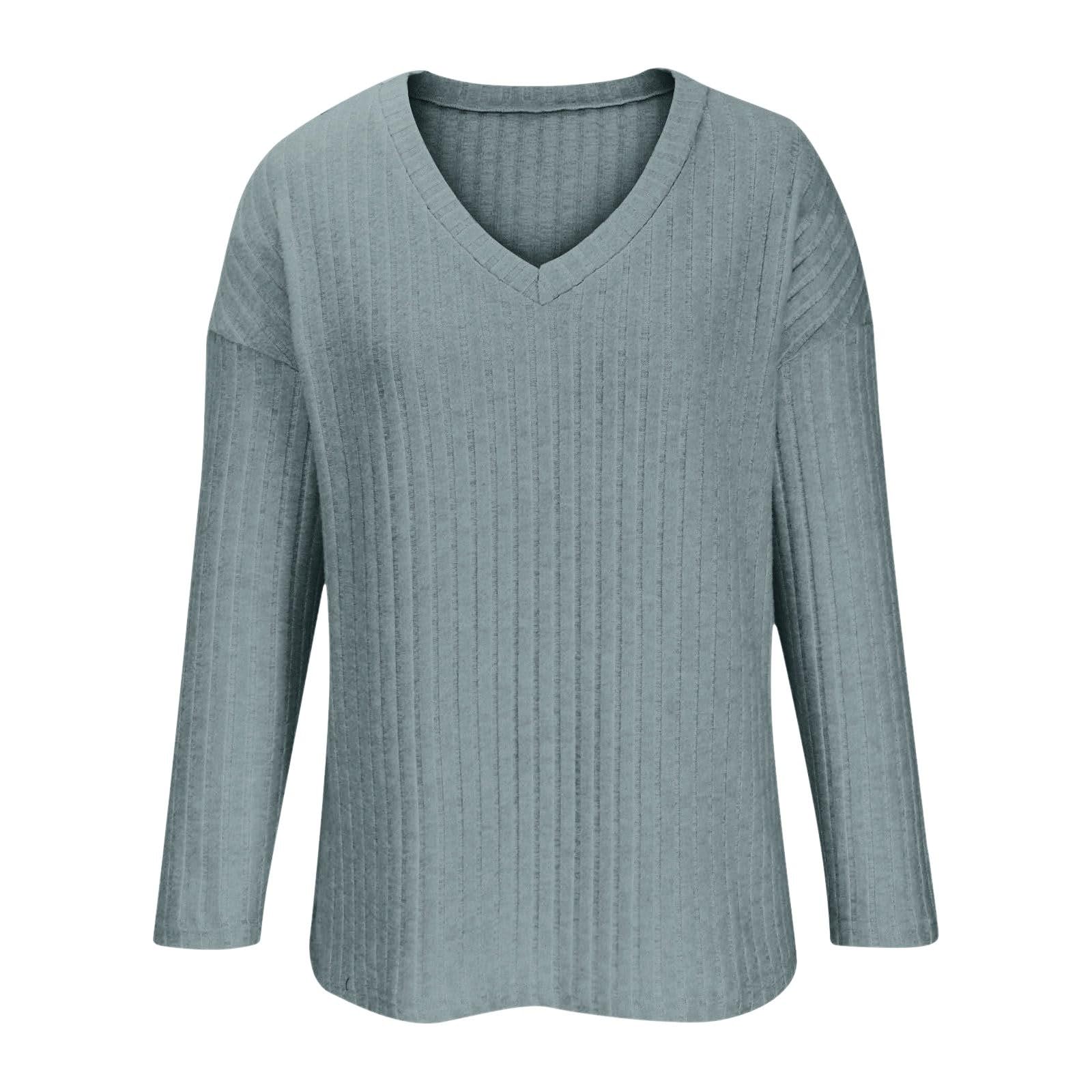Generisch Conjunto de chándal holgado cómodo de punto para mujer elegante