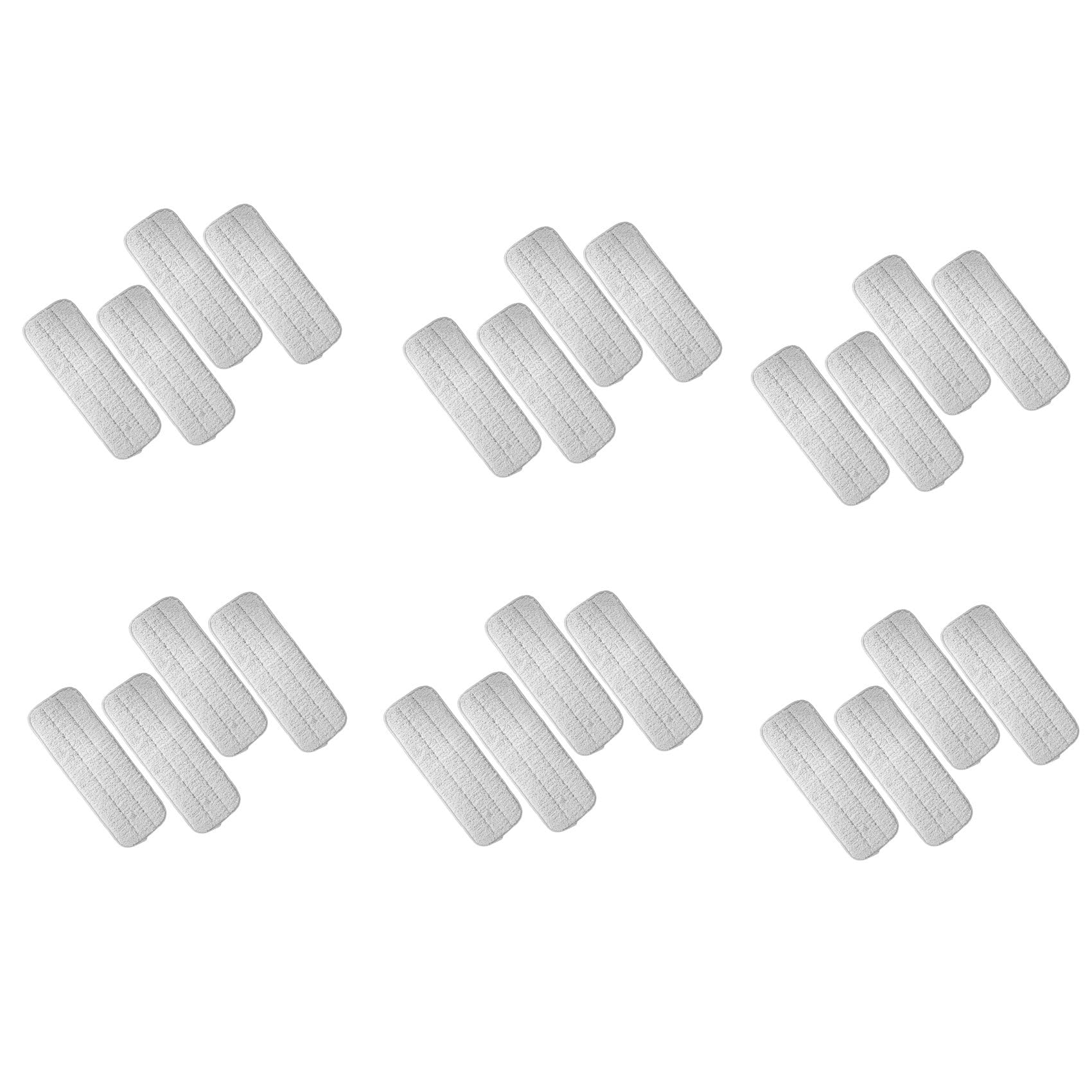 Remplacer le tissu de votre balai TB500 facilement avec ce lot de 24 chiffons 360