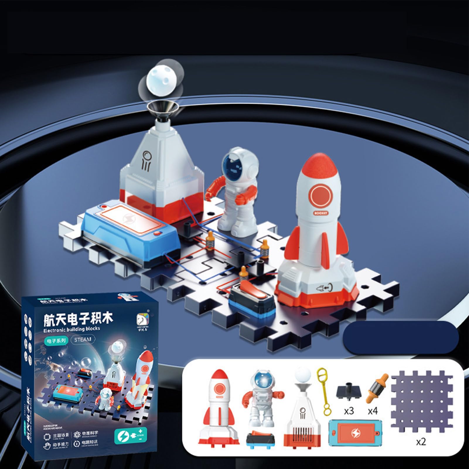 Kit Di Scienza Dei Circuiti Educativo Di Fisica Sperimentale | Giochi Educativi di Fisica con Interattivi per Ragazzi 7-14 Anni