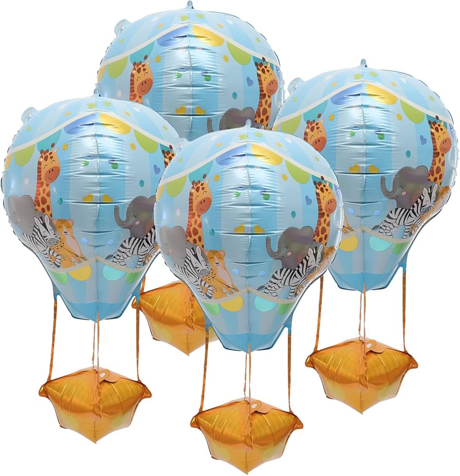 Amazon.co.jp: BRIGHTFUFU 4個 熱気球 ヘリウムガス 風船用 400l 熱気