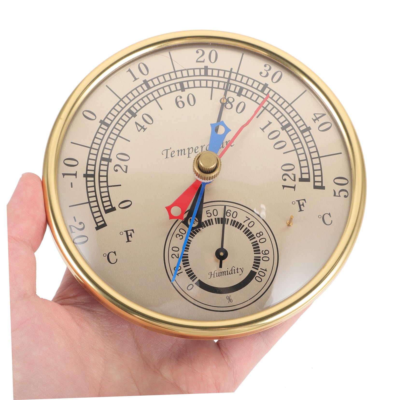Abaodam 5 Pièces Thermomètre et compteur d'humidité météo hygromètre camping en plein air de plein air Thermomètre multifonctionnel Parie d'humidité intérieure Un verre