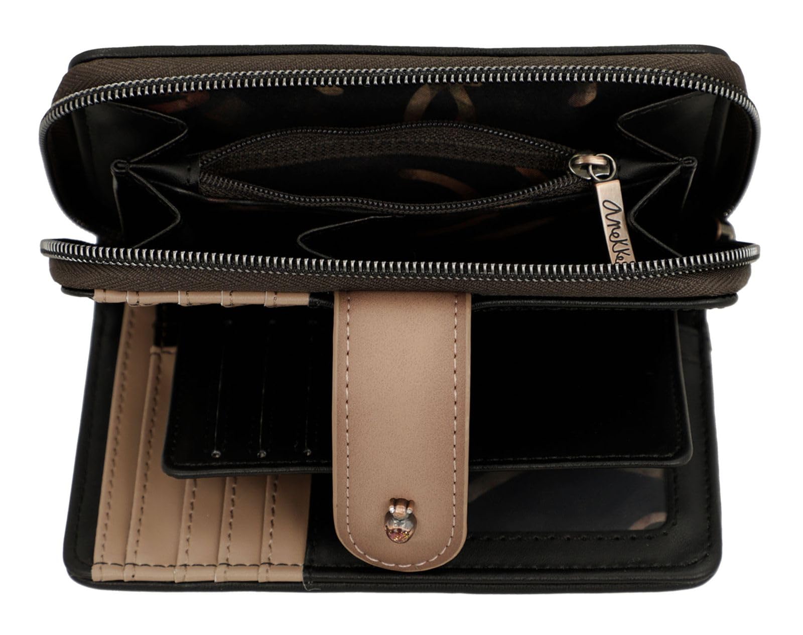 Anekke Dreamverse Wallet M Darkbrown