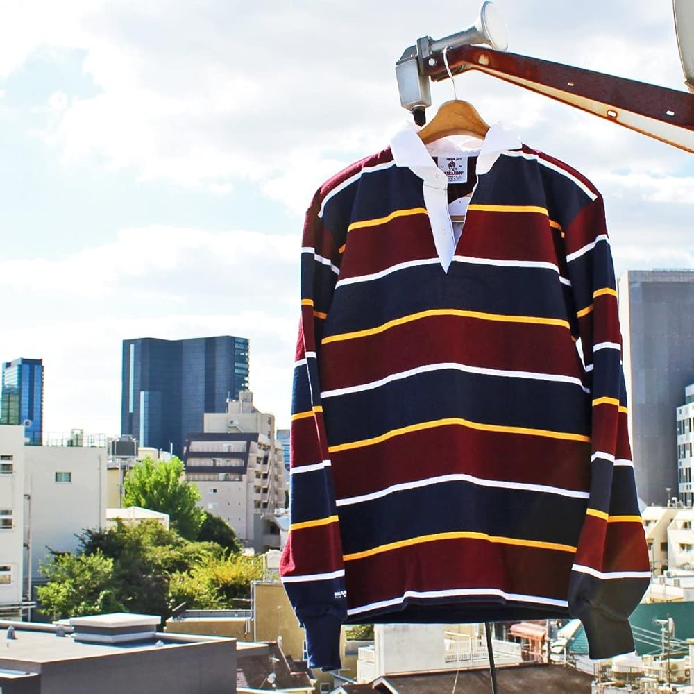 BARBARIAN／バーバリアン　ラガーシャツ　ヘビーウェイト(12oz)半袖 BARBARIAN（バーバリアン）Heavy Weight Rugby Collar Shirt