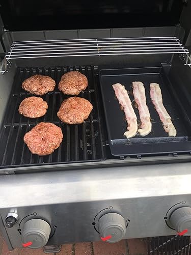 Vista 25 de 7404 Plancha reversible de hierro fundido para piezas de parrilla Weber Summit, placa de plancha para Weber Summit 400/600 SER Part Summit Silver