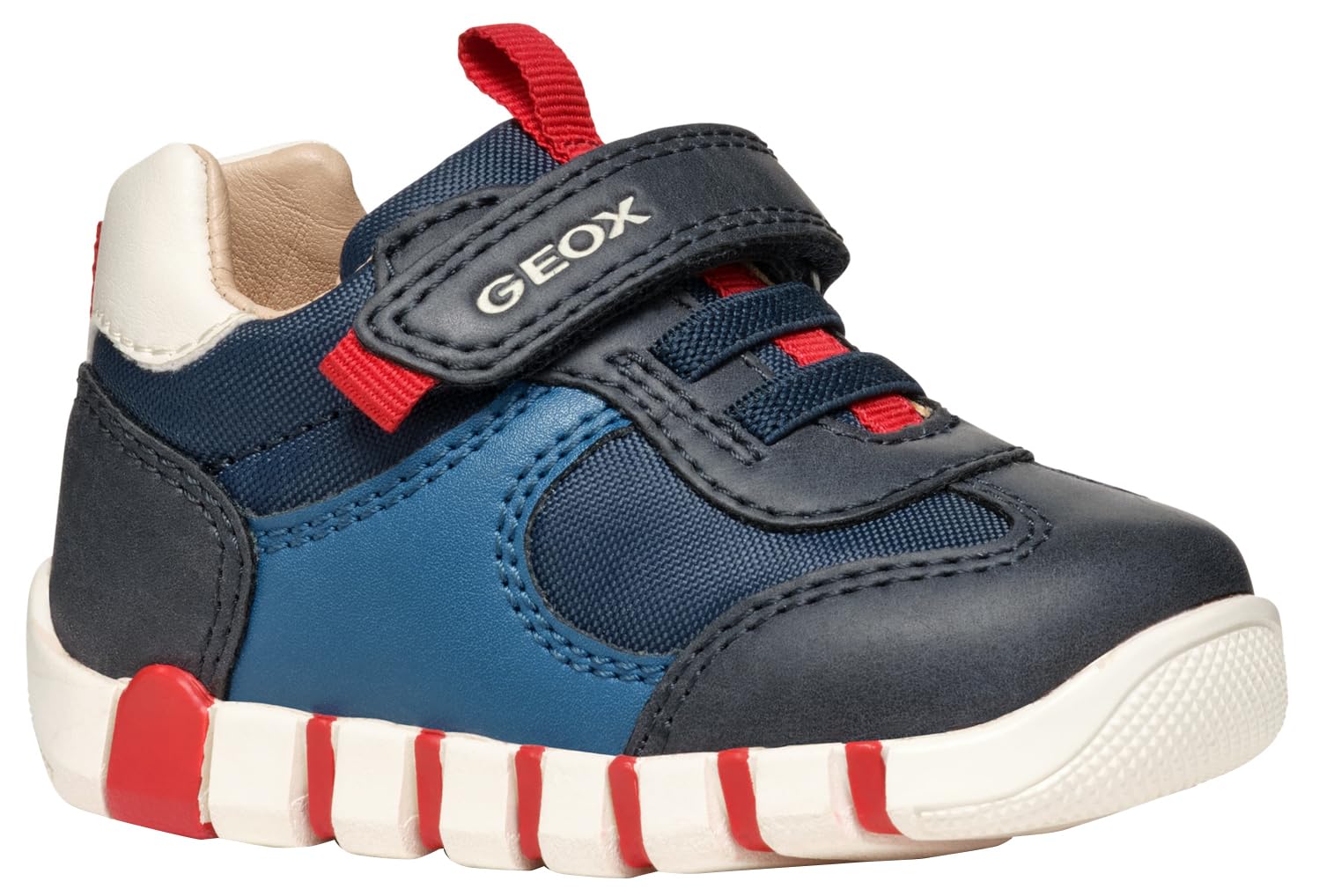 Geox B IUPIDOO BOY A, Sneaker, Blue