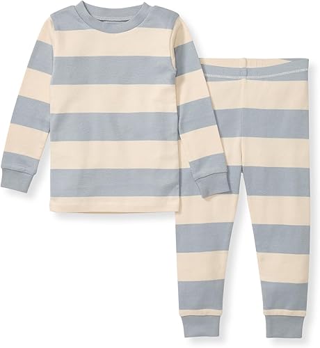 Miniatura 51 de Burt's Bees Baby - Conjunto de pijama de algodón de 2 piezas para bebés y niños, camiseta de manga larga y pantalón largo