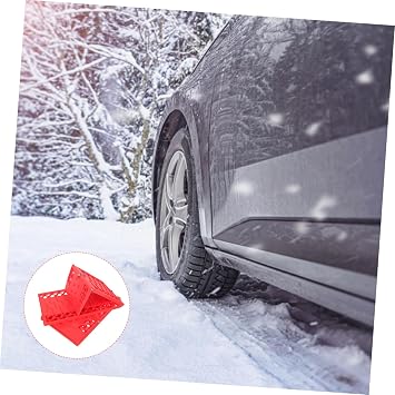 PRETYZOOM Tire Traction Board for Car Slip Plate Skid Pattern Mud Board for Emergency Use