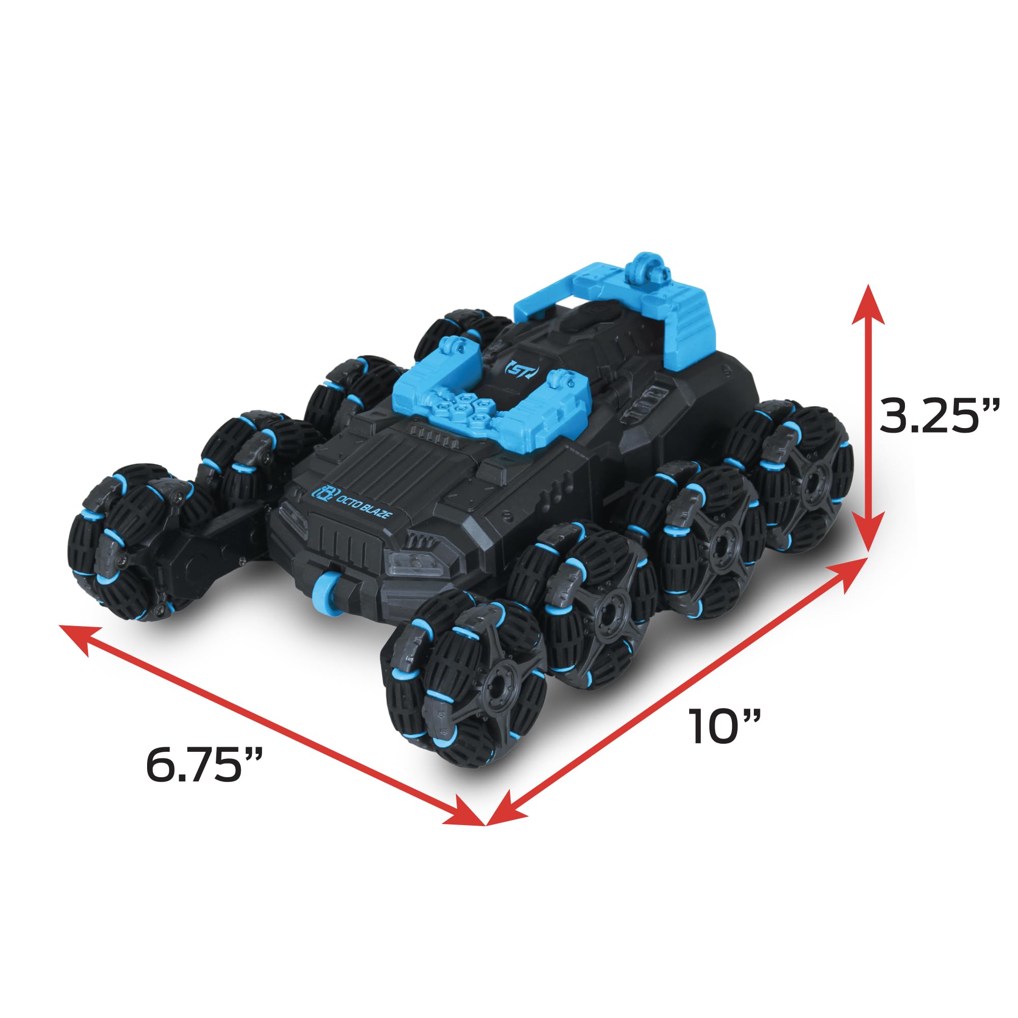 Amazon.com: NKOK Ready to Run 2.4GHz Octo-Blazer Stunt Twister R/C