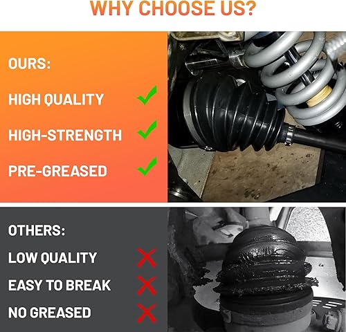 Miniatura 4 de Eje delantero izquierdoderecho CV para Can-Am DefenderMAXXT-XTDPS HD5 HD8 HD9 HD10 2016 2017 2018 2019 2020 2021 2022 2023 eje de buceo para