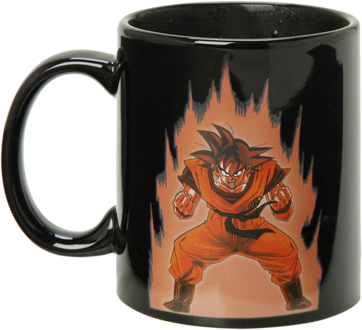 Goku-Inspired Heat Reactive Mug
